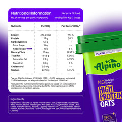 Alpino High Protein Oats Dark Chocolate 2Kg