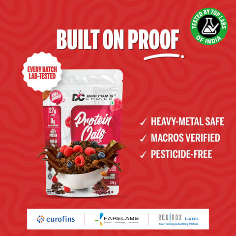 Doctor's Choice Protein Oats 375 GM
