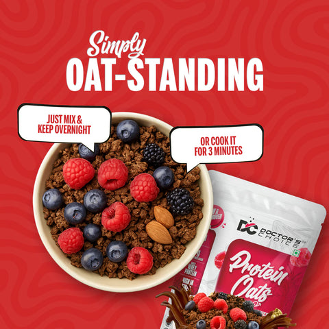 Doctor's Choice Protein Oats 375 GM