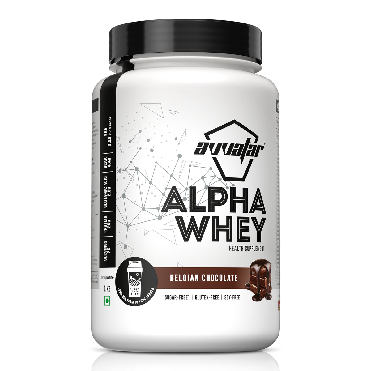Avvatar Alpha Whey | 2 Kg (4.4Lbs)