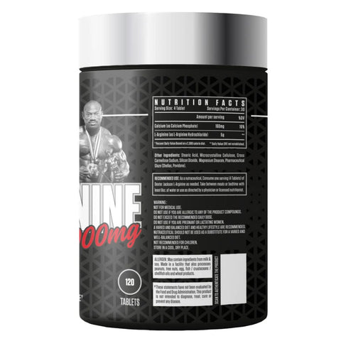 Dexter Jackson Black Series L-arginine 5000 Mg, 120 Tablets