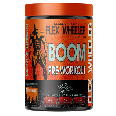 Flex Wheeler Boom Pre Workout 60 Servings