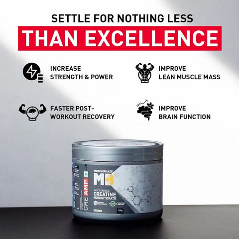 MuscleBlaze Creatine Monohydrate CreAM 320Gm