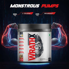 MuscleBlaze Pre Workout WrathX 540G