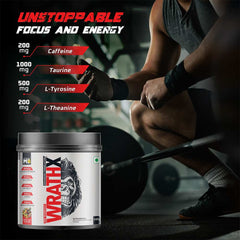MuscleBlaze Pre Workout WrathX 540G