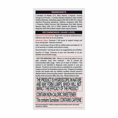 MuscleBlaze Pre Workout WrathX 540G