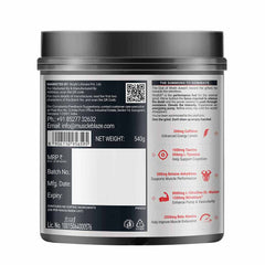 MuscleBlaze Pre Workout WrathX 540G