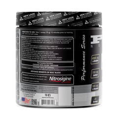 POLE Nutrition BOLT BLACK – Super Pre-Workout | 4000 mg L-Citrulline + 150 mg Caffeine