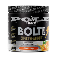POLE Nutrition BOLT BLACK – Super Pre-Workout | 4000 mg L-Citrulline + 150 mg Caffeine