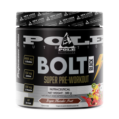 POLE Nutrition BOLT BLACK – Super Pre-Workout | 4000 mg L-Citrulline + 150 mg Caffeine