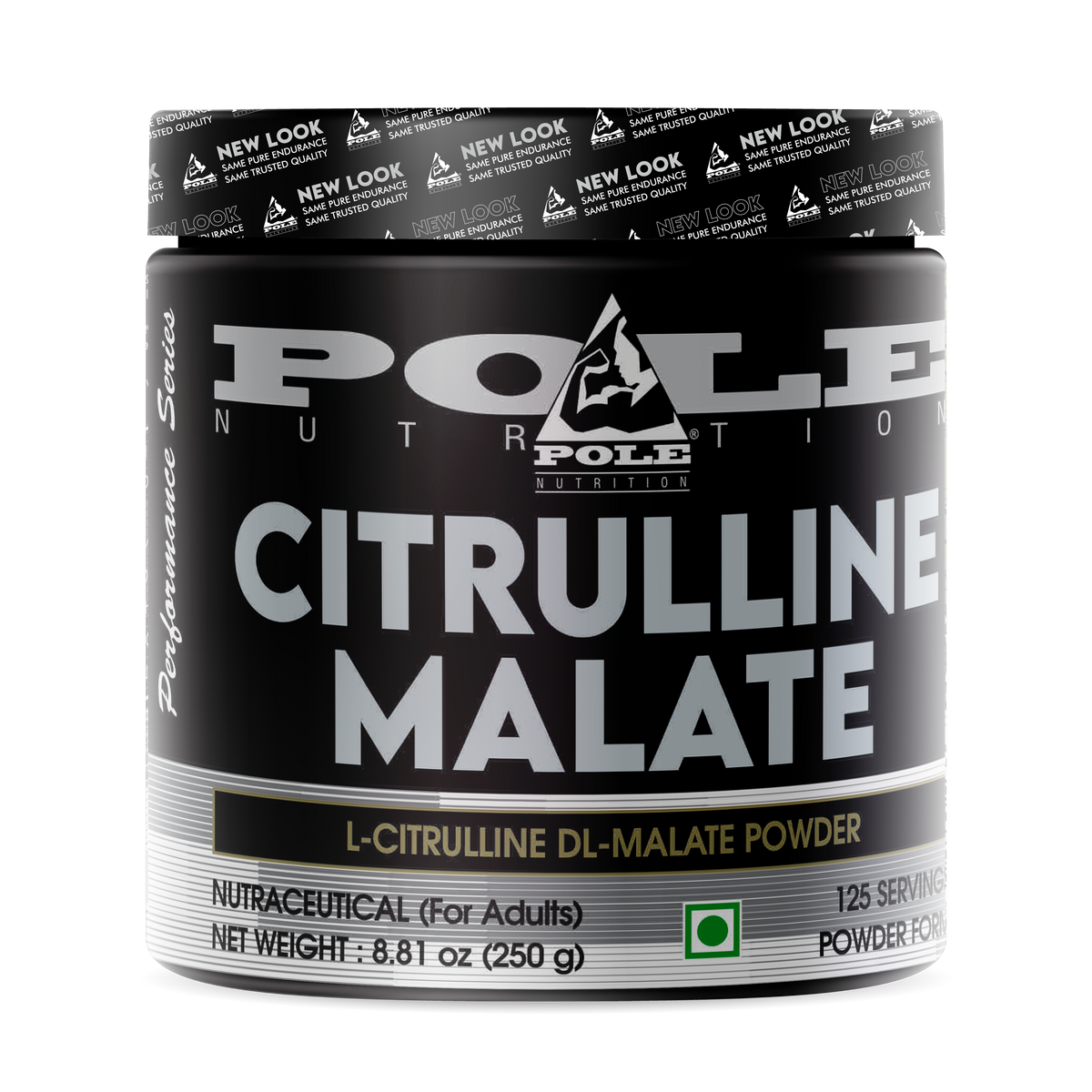 POLE Nutrition Citrulline Malate 2:1 – 250 g | 125 Servings