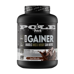 Pole Nutrition Weight Gainer – Anabolic Mass & Weight Gain Matrix- 3Kg (6.61Lbs), 36 Servings