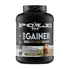 Pole Nutrition Weight Gainer – Anabolic Mass & Weight Gain Matrix- 3Kg (6.61Lbs), 36 Servings
