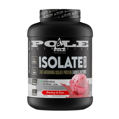 Pole Nutrition Isolate Protein – 1.8 kg | 58 Servings | 24g Protein | Added Enzymes & Probiotics