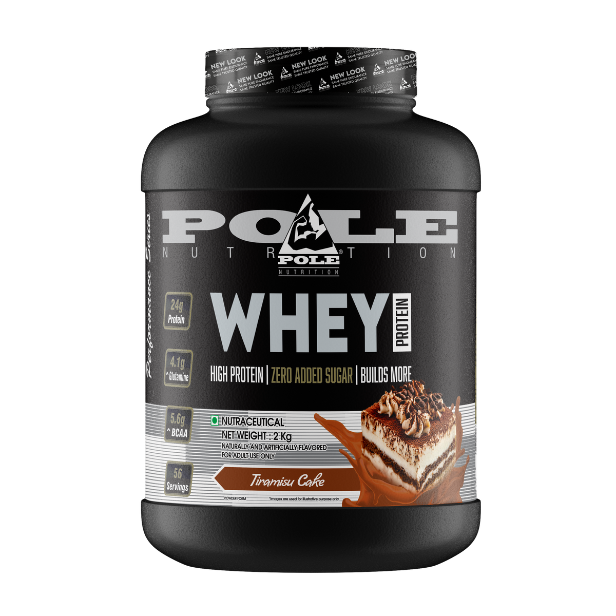 Pole Nutrition Whey Protein – 2kg (56 Serving)