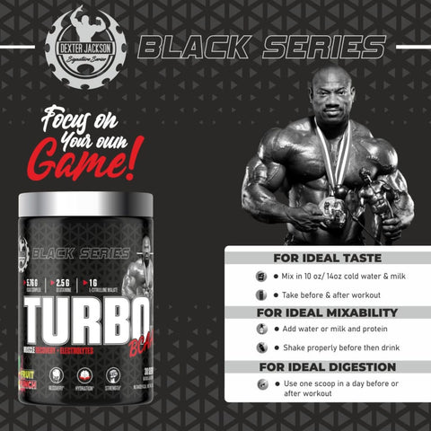 Dexter Jackson Black Series Turbo BCAA 30 Serving